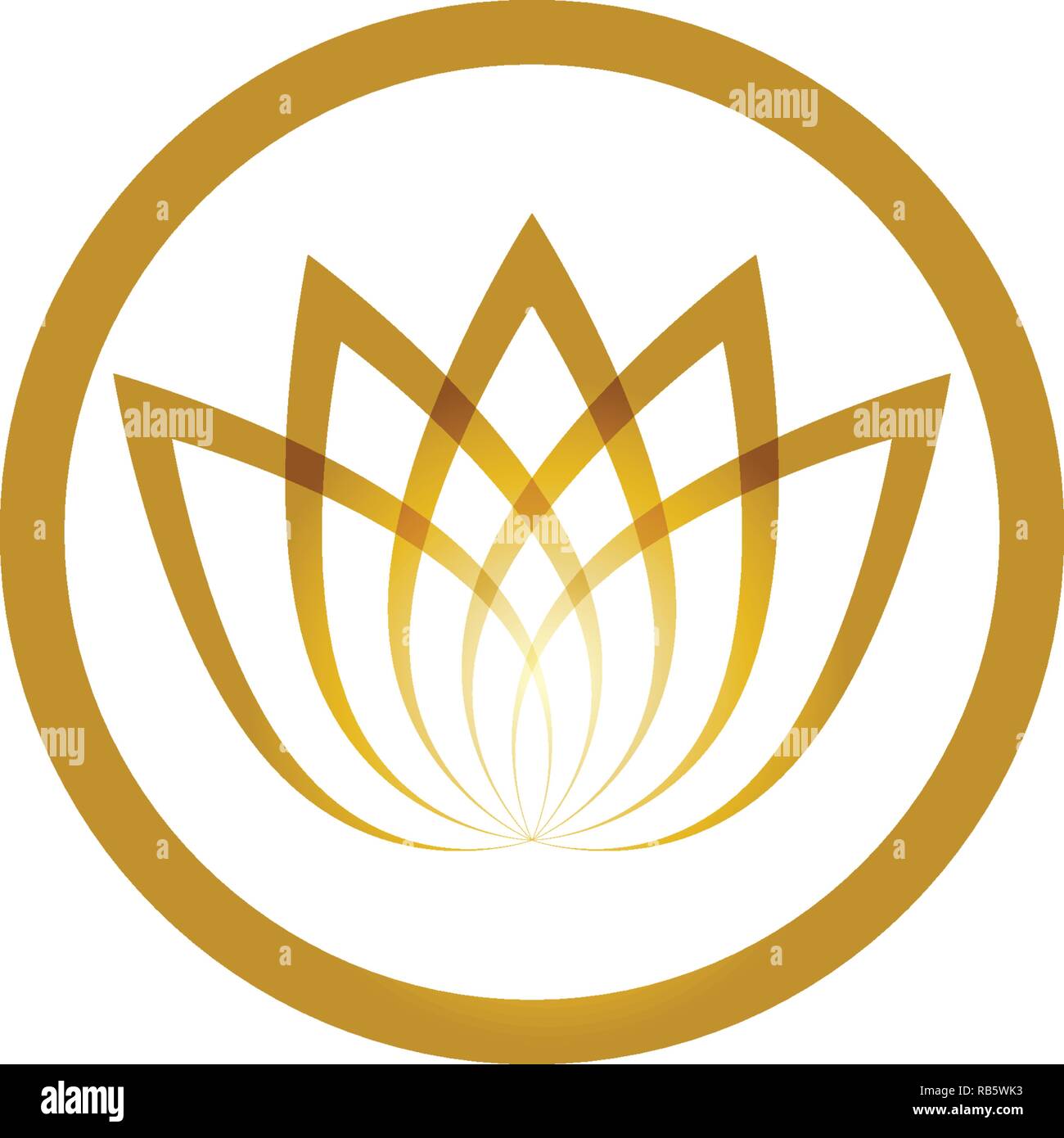 Lotus flower logo and symbols vector template icons Stock Vector Image ...