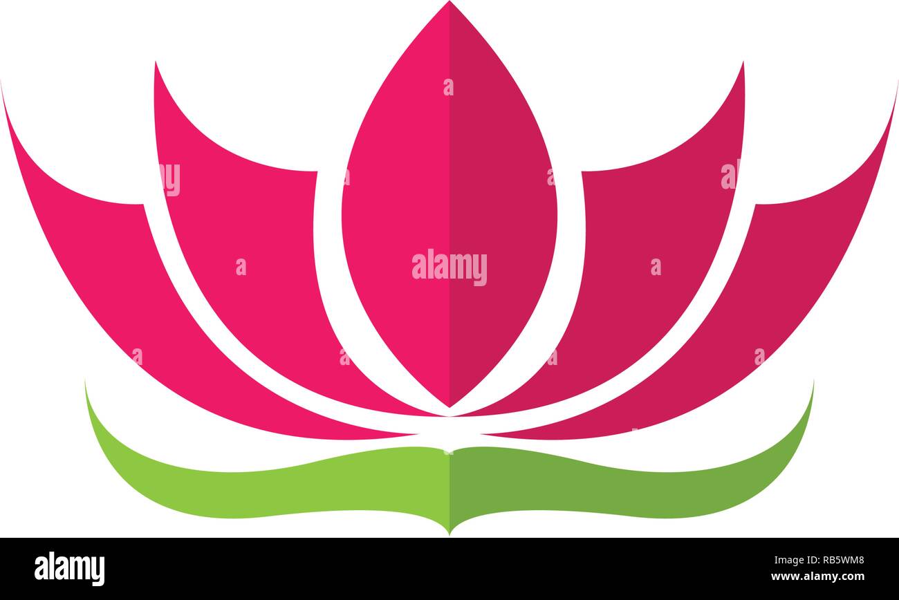 Lotus flower logo and symbols vector template icons Stock Vector Image ...