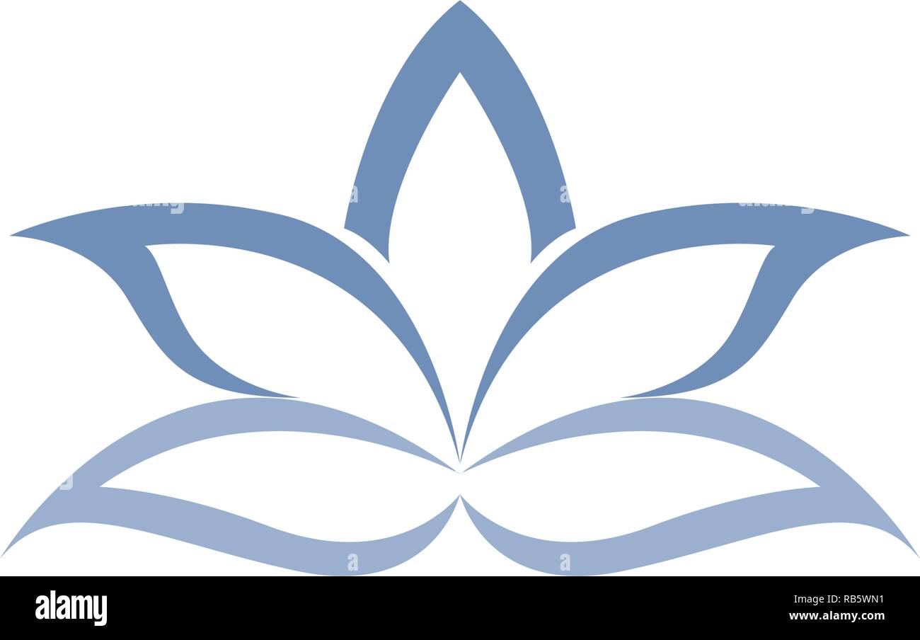 Lotus flower logo and symbols vector template icons Stock Vector Image ...