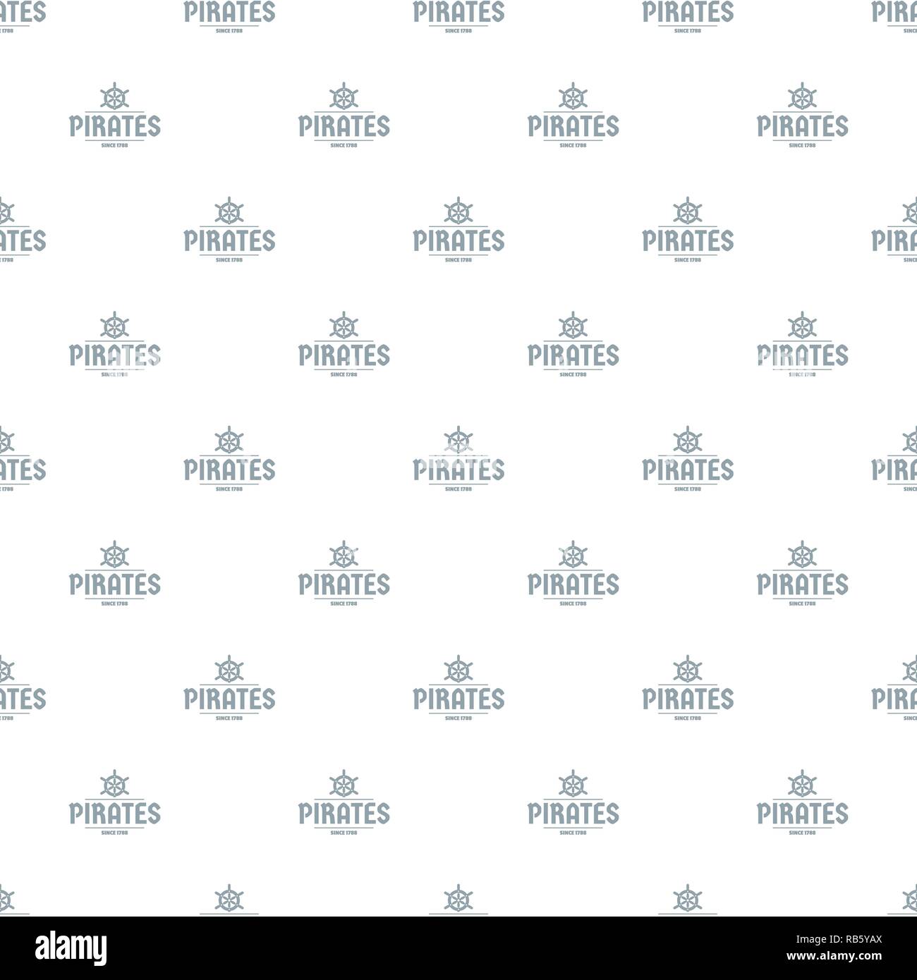Pirate ship pattern vector seamless Stock Vector Image & Art - Alamy