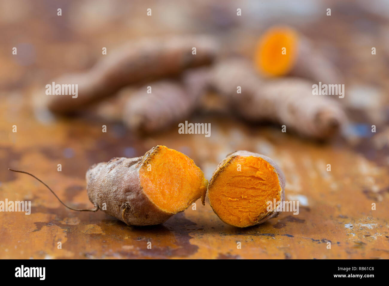 Tumeric Marrow Tumeric root hi-res stock photography and images - Alamy
