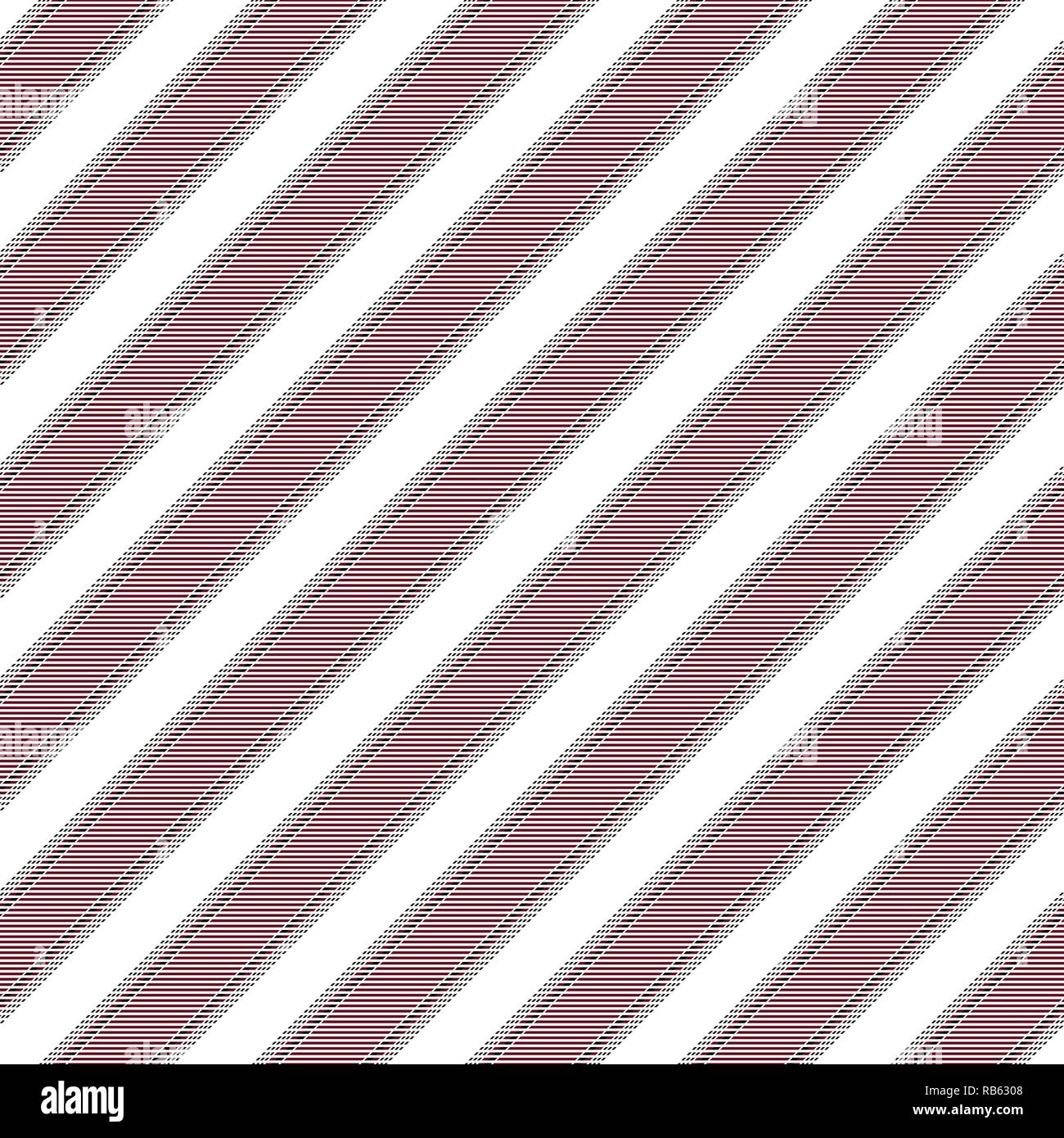 Burgundy color elegant diagonal texture seamless pattern. Vector illustration. Stock Vector