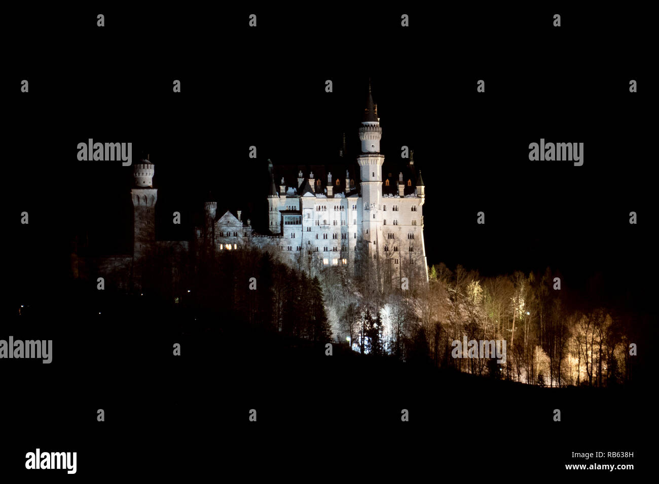 Neuschwanstein castle hogwarts 2025