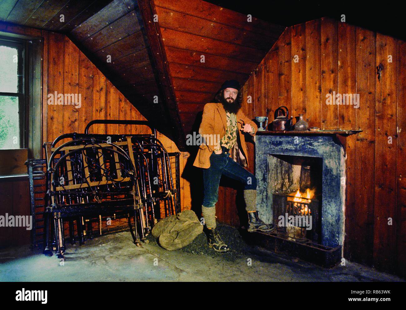 Ian Anderson of Jethro Tull on his estate on the isle of Skye 1979 ...