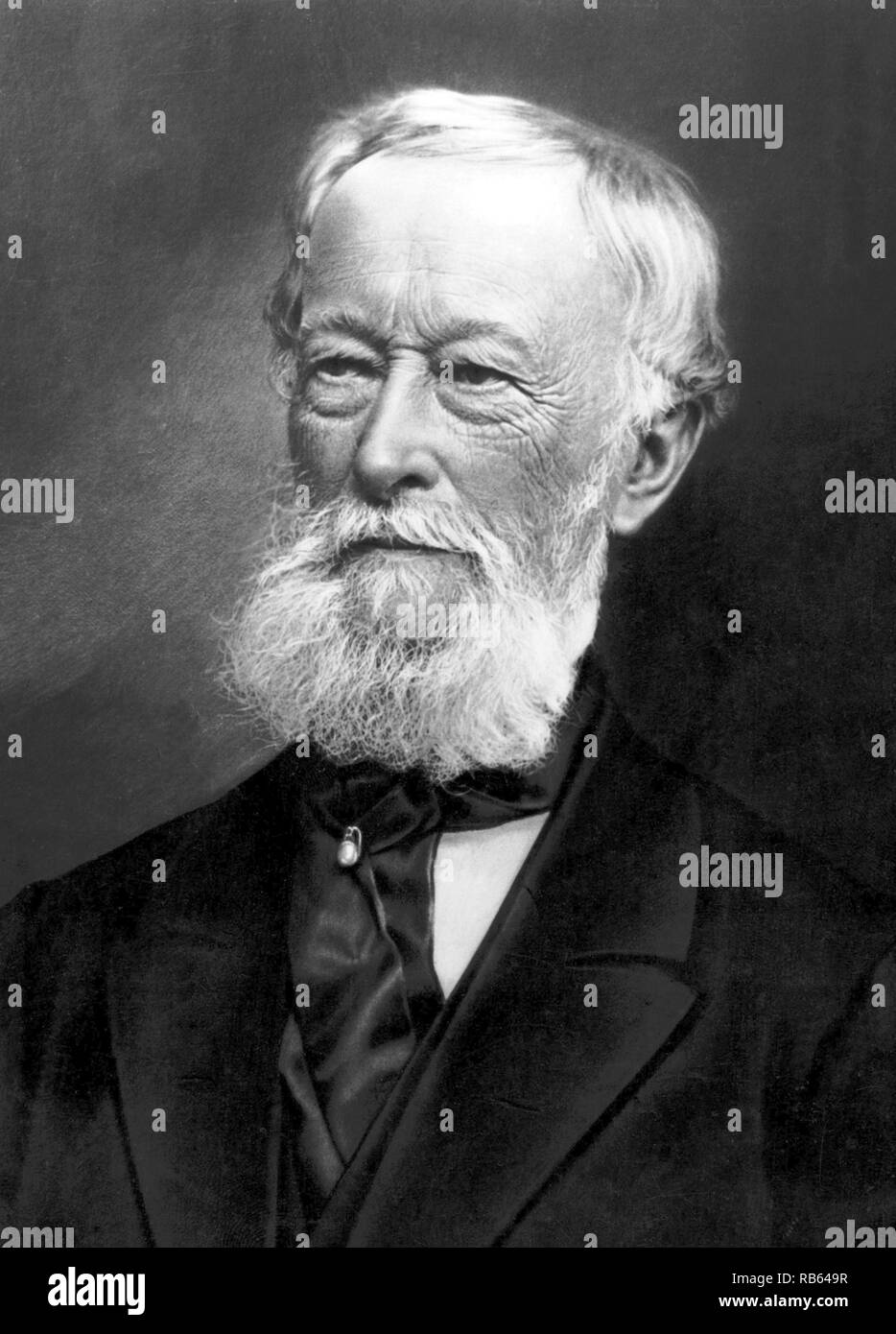 Alfred Krupp (born Alfried Felix Alwyn Krupp), son of Friedrich Carl, born 1812 died 1887. Member of the Krupp family, which has been prominent in German industry since the early 19th century. Stock Photo