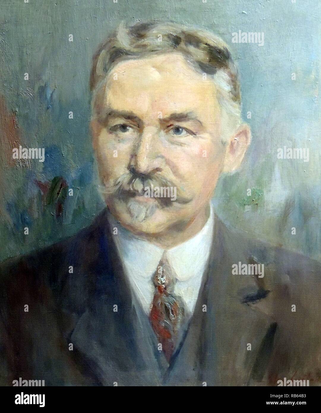 Christian Strom Steen (21 May 1854 - 1932) was a Norwegian businessperson. Stock Photo