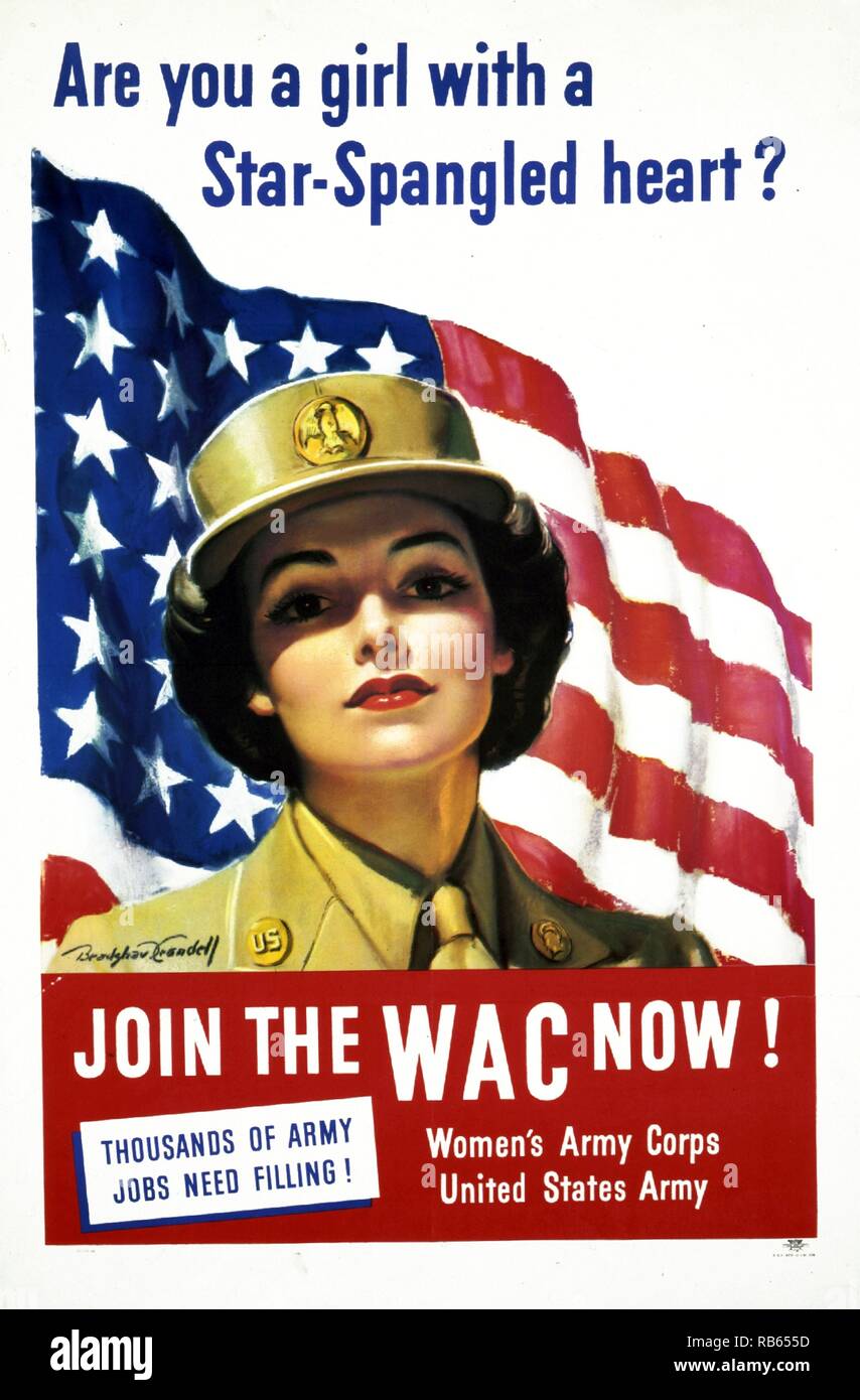 Wac girl hi-res stock photography and images - Alamy