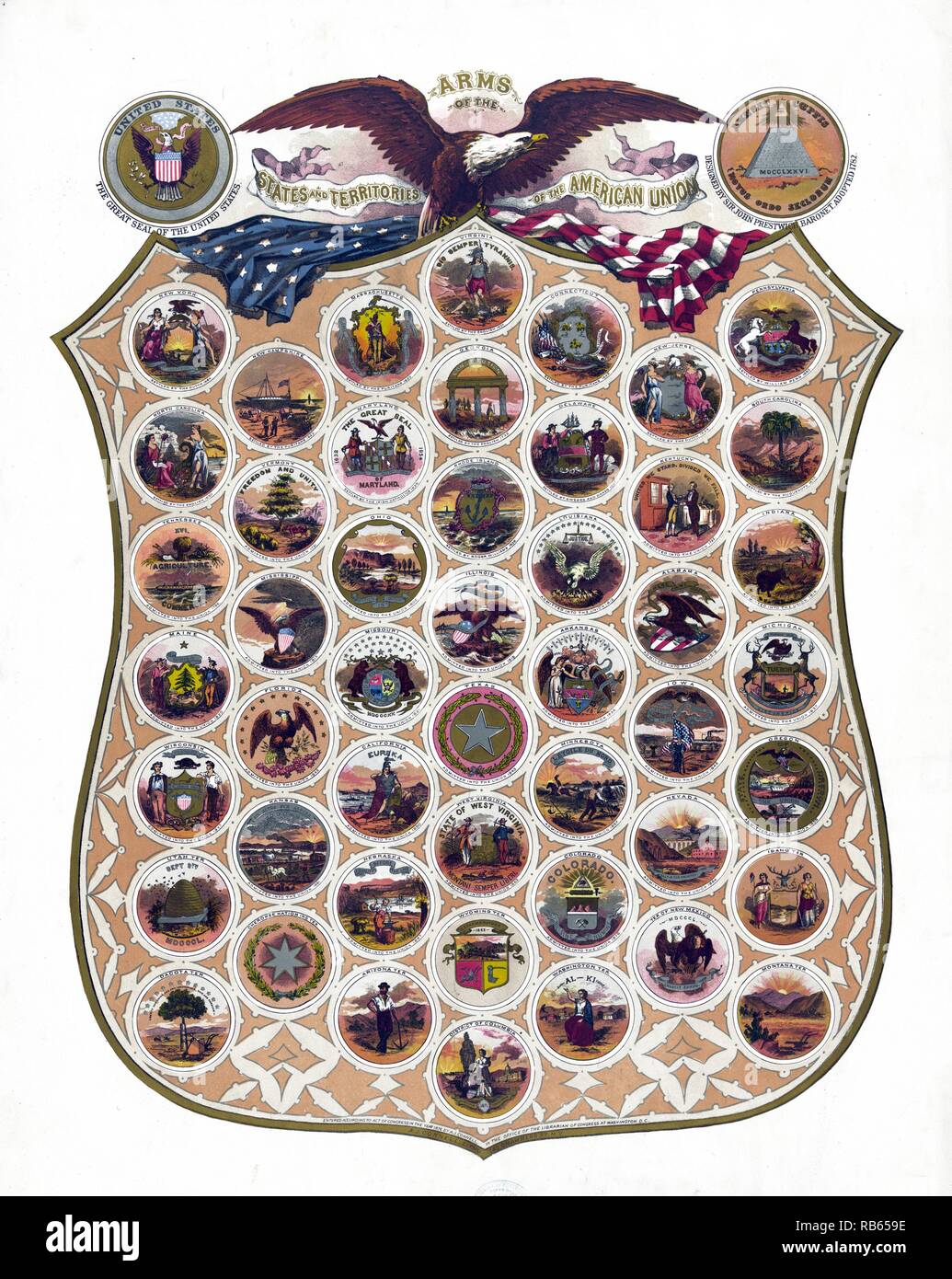 The great seal of the united states hi-res stock photography The great seal of the united states hi-res stock photography