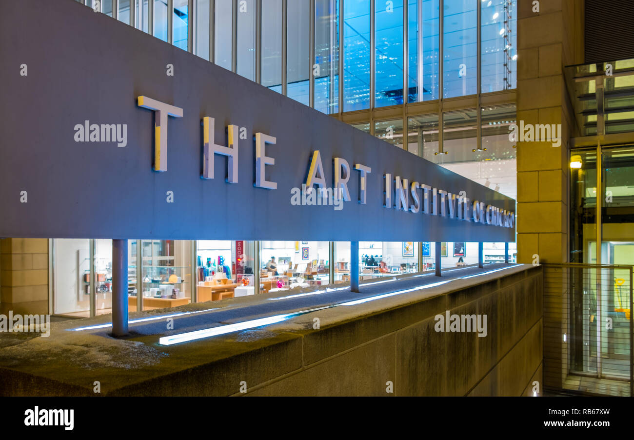 Modern wing art institute of chicago hires stock photography and