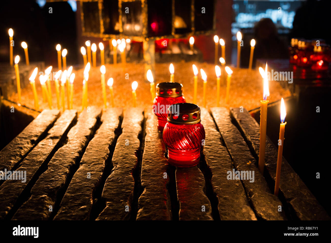 Holodomor memorial candle kyiv ukraine hires stock photography and
