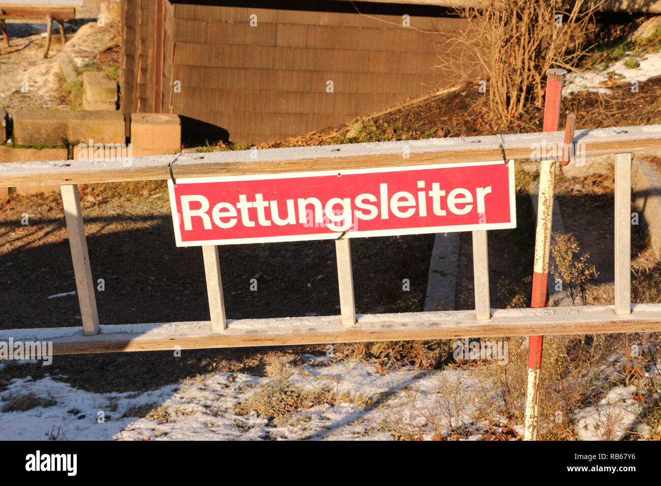Winter am Titisee im Schwarzwald Stock Photo