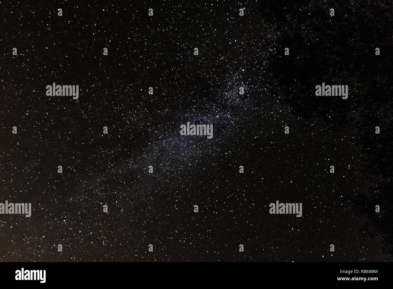Universe space shot of milky way galaxy with stars on a night sky ...