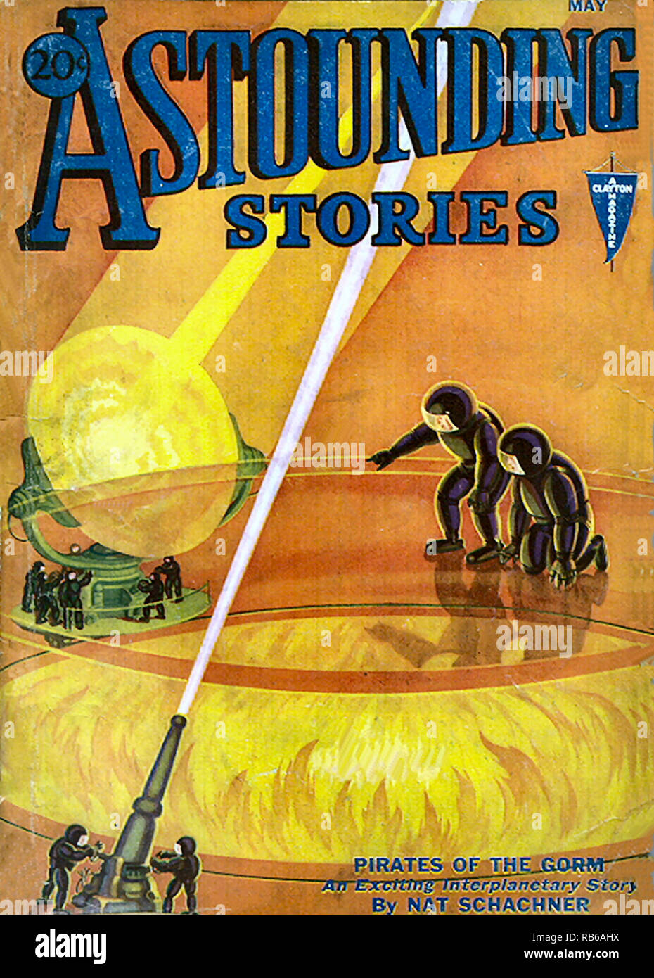 Astounding Stories # 29 May 1932 Stock Photo