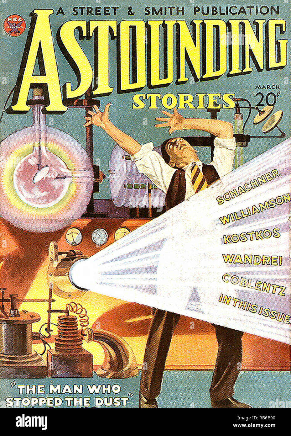 Astounding Stories # 40 March 1934 Stock Photo