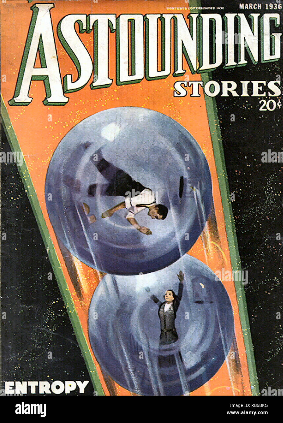 Astounding Stories # 64 March 1936 Stock Photo