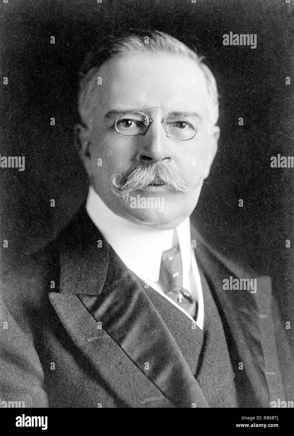 Francisco León de la Barra, Francisco León de la Barra y Quijano (1863 – 1939) Mexican politician and 32nd President of Mexico Stock Photo