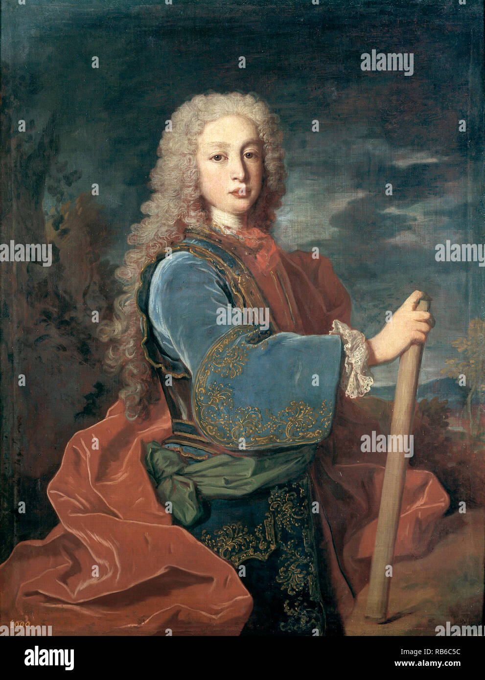 Louis I (1707 – 1724) King of Spain Stock Photo