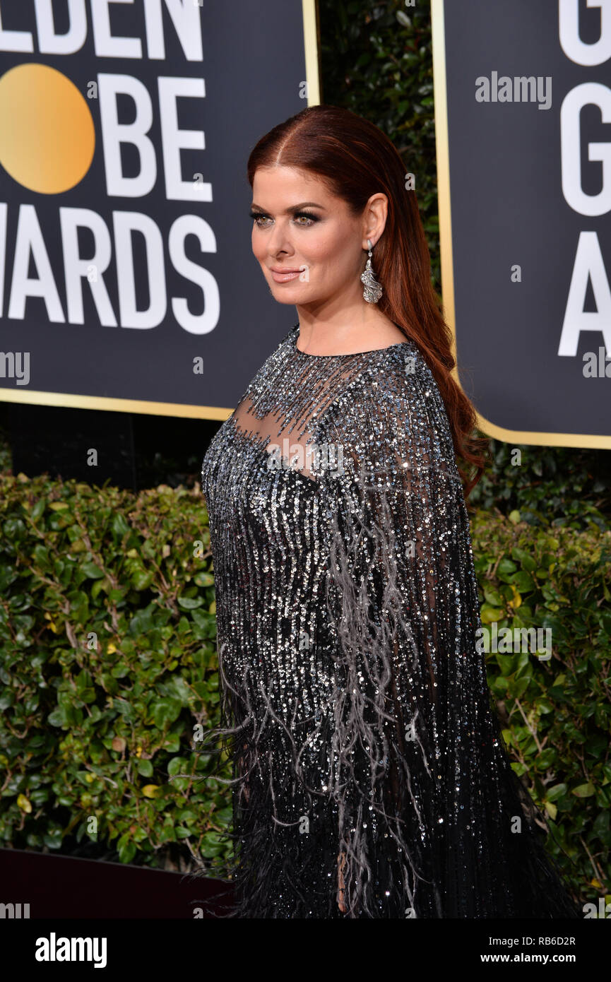 debra messing golden globes 2019 dress Debra messing 2019 hi-res stock photography and images