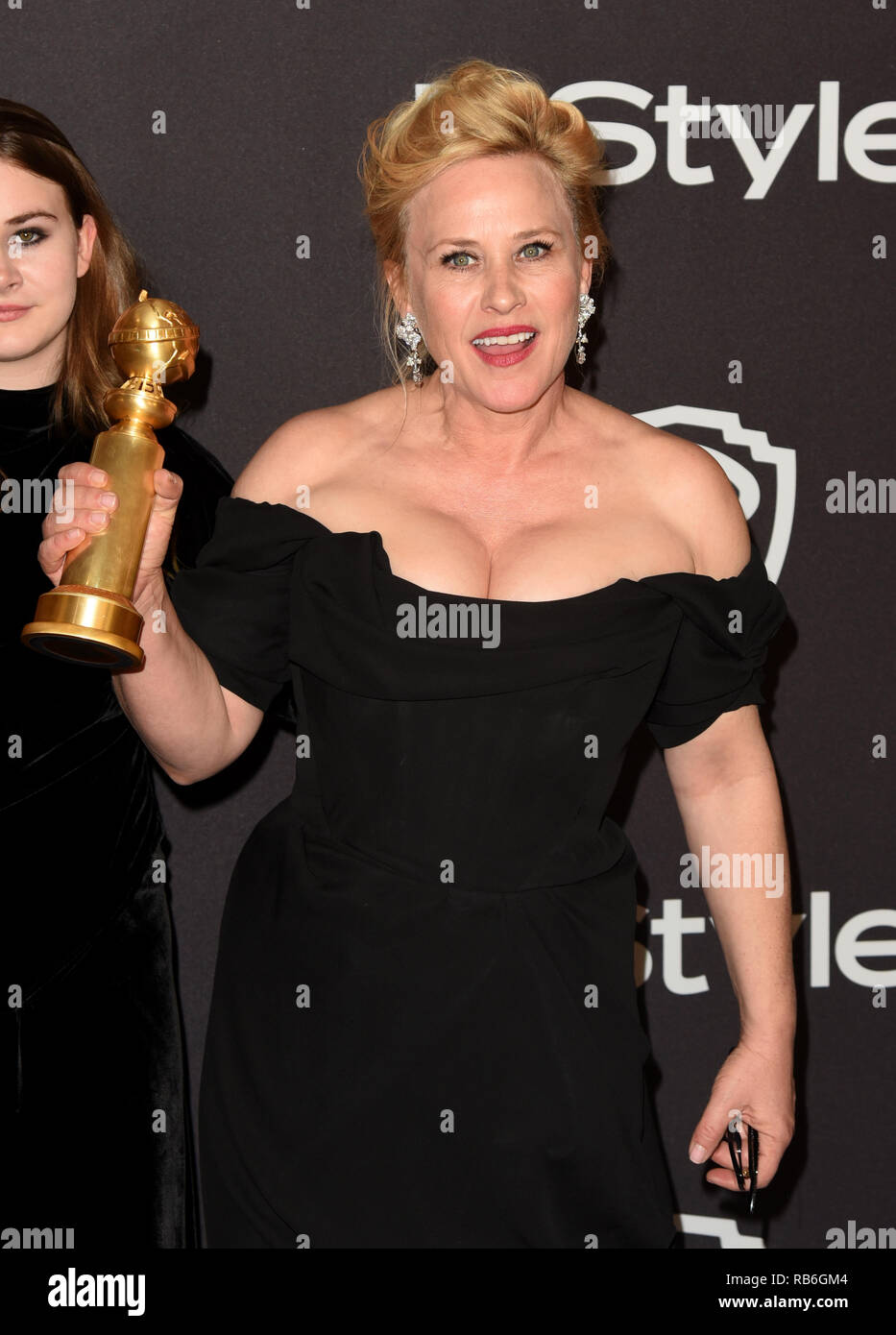 LOS ANGELES, CALIFORNIA JANUARY 06 Patricia Arquette attends the