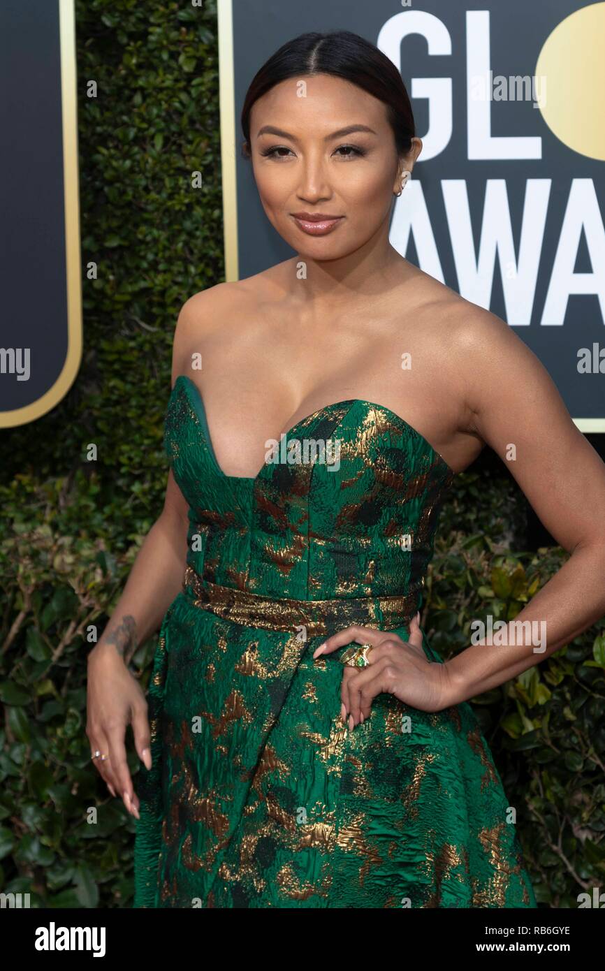 Jeannie Mai attends the 76th Annual Golden Globe Awards, Golden Globes