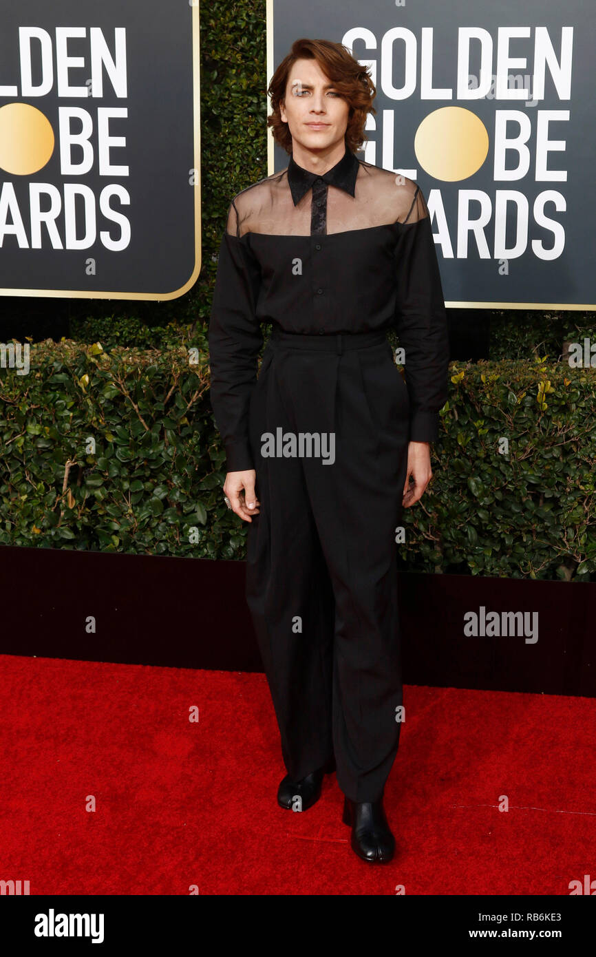 Cody Fern attending the 76th Annual Golden Globe Awards at the Beverly  Hilton Hotel on January 6, 2019 Stock Photo - Alamy