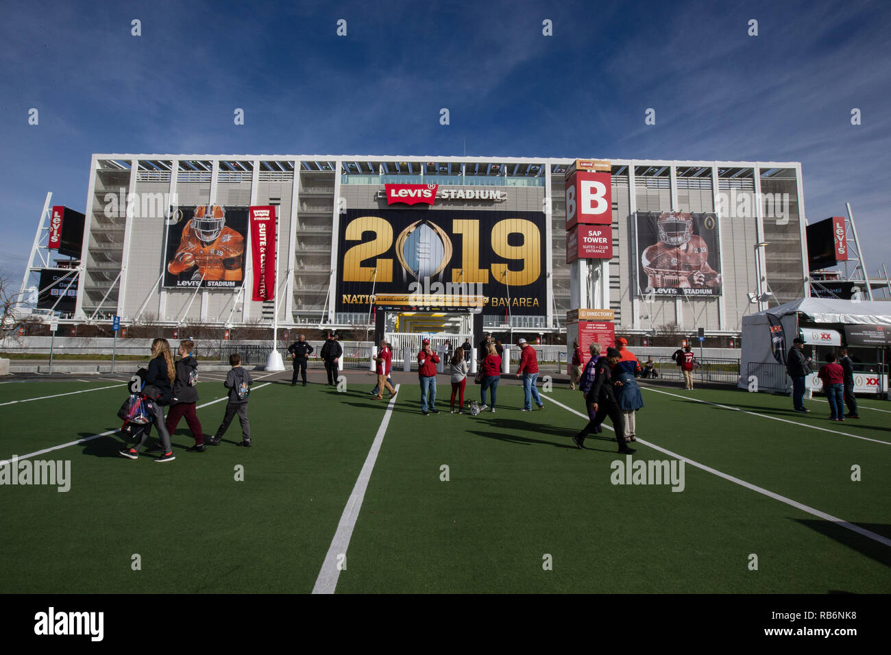 San Jose Ca 07th Jan 2019 National Championship Bay Area