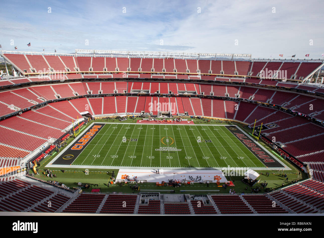 San Jose Ca 07th Jan 2019 National Championship Bay Area