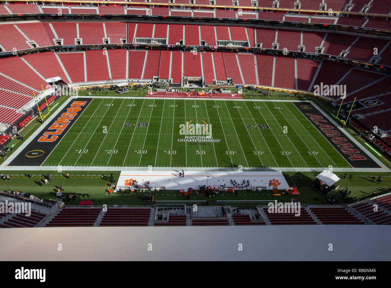 San Jose Ca 07th Jan 2019 National Championship Bay Area