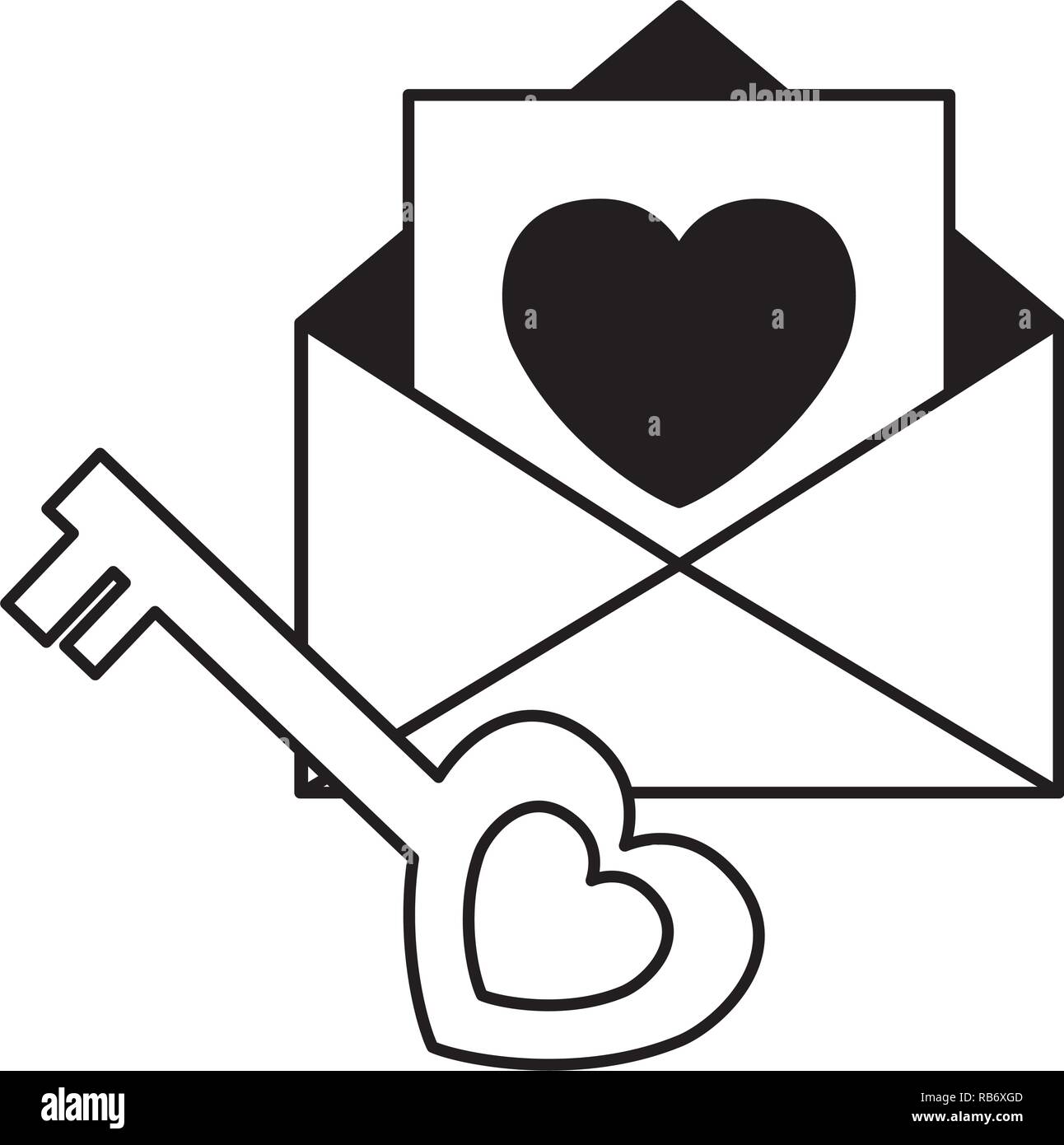 Valentine Day Card Stock Vector Image Art Alamy