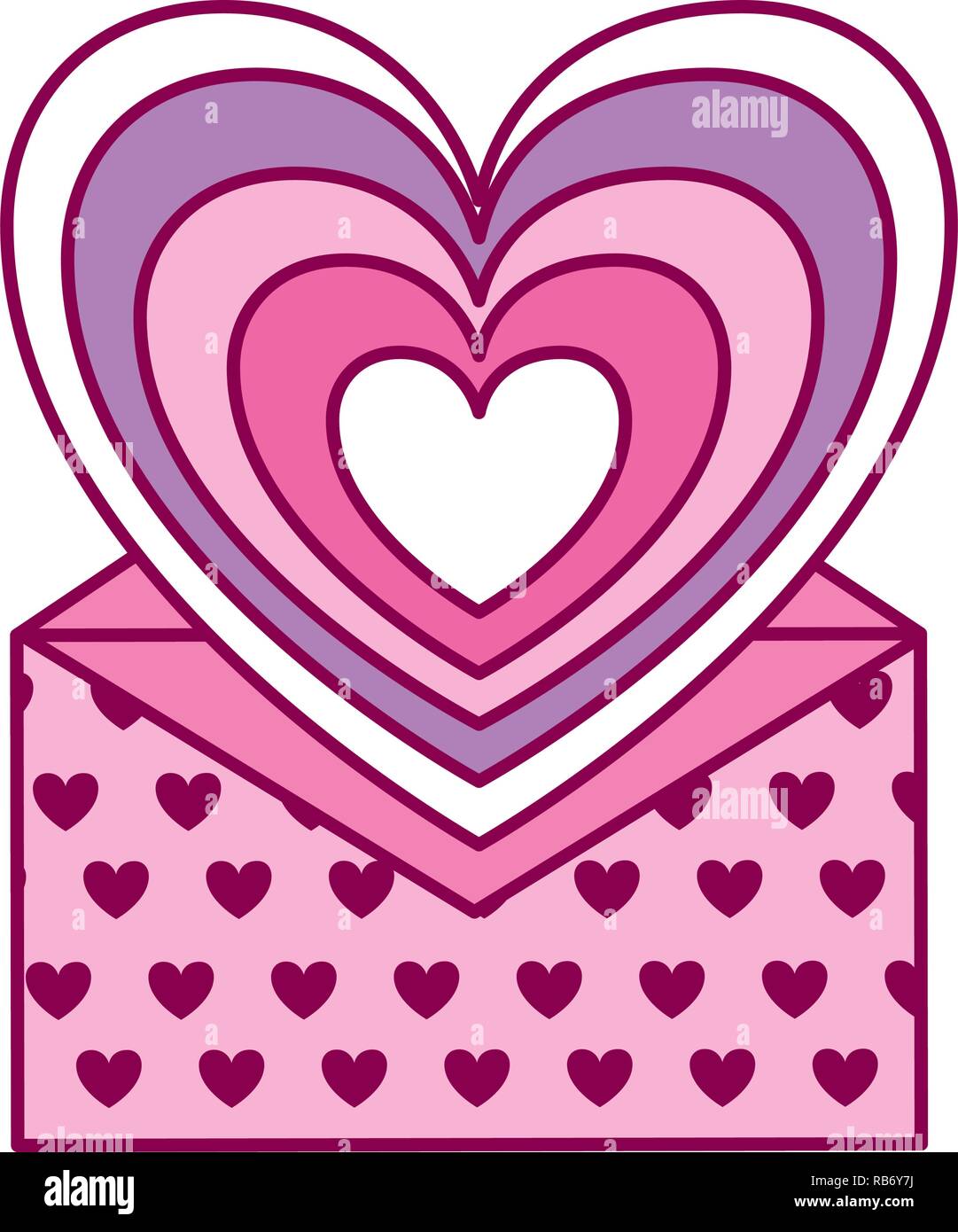 valentine day card Stock Vector Image & Art - Alamy