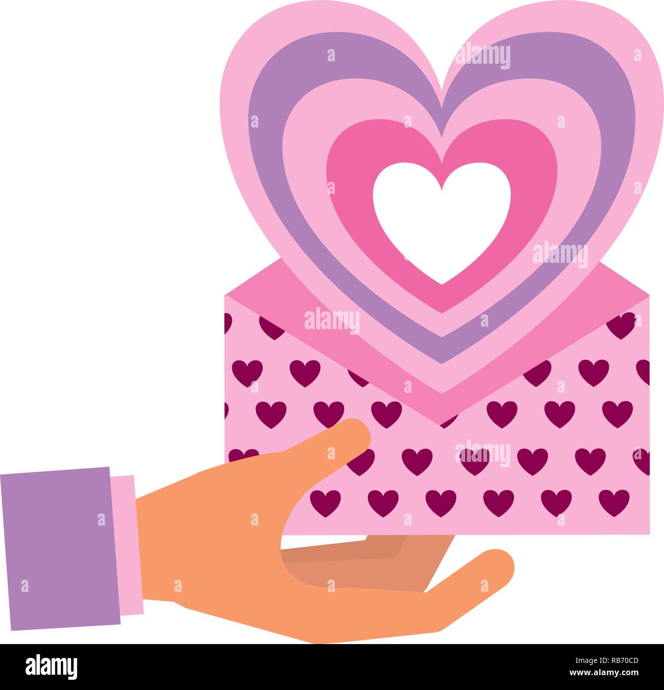 valentine-day-card-stock-vector-image-art-alamy