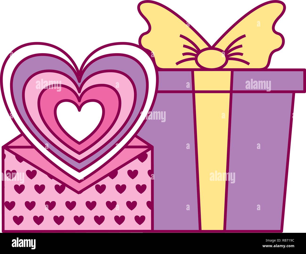 valentine day card Stock Vector Image & Art - Alamy
