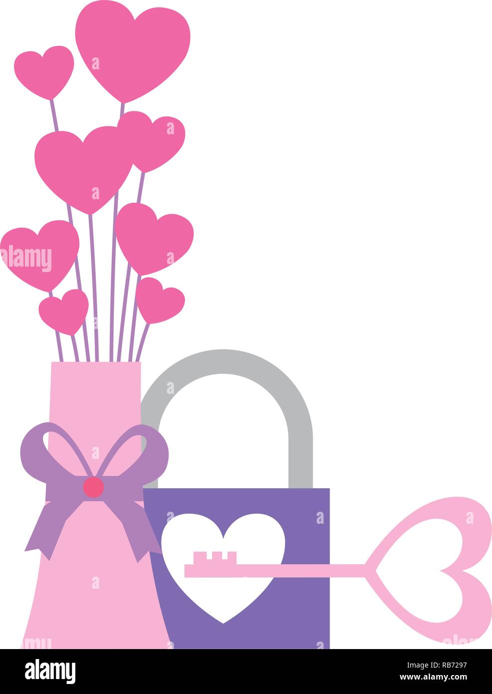 valentine day card Stock Vector Image & Art - Alamy
