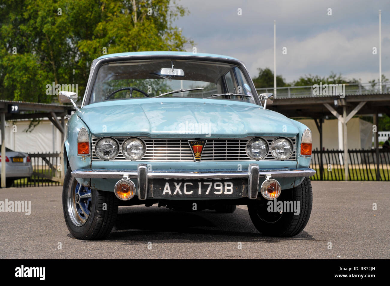 Early Series 1 Rover 2000 or P6, classic British luxury sports saloon ...