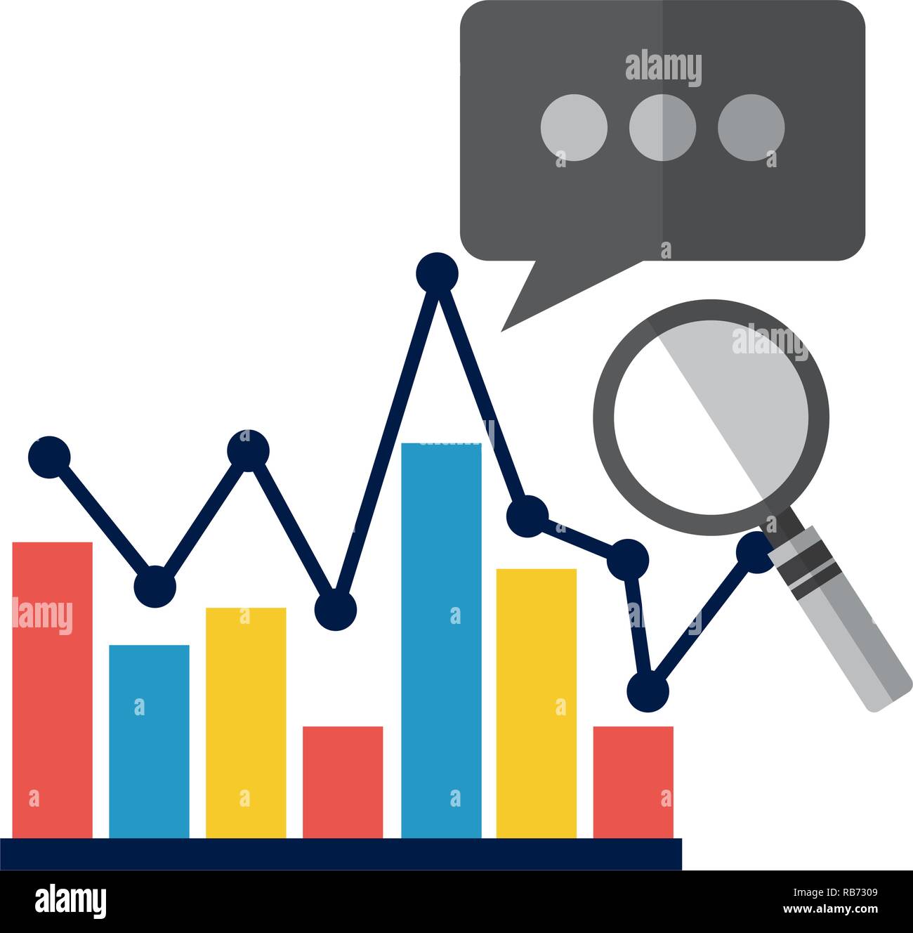 business-chart-report-stock-vector-image-art-alamy