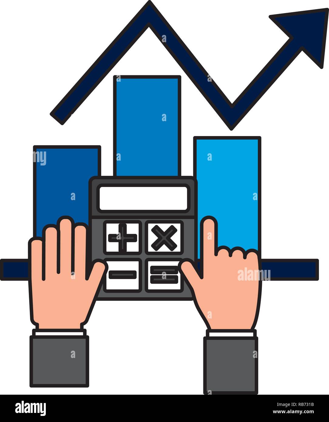 business chart report Stock Vector Image & Art - Alamy
