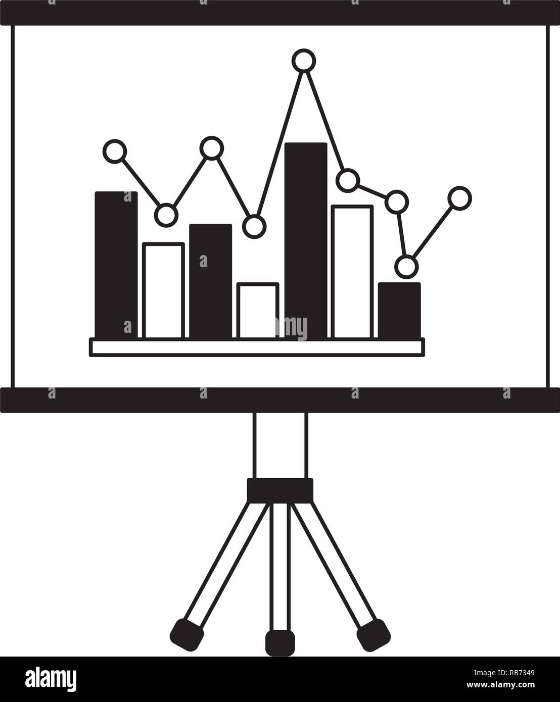 business chart report Stock Vector Image & Art Alamy