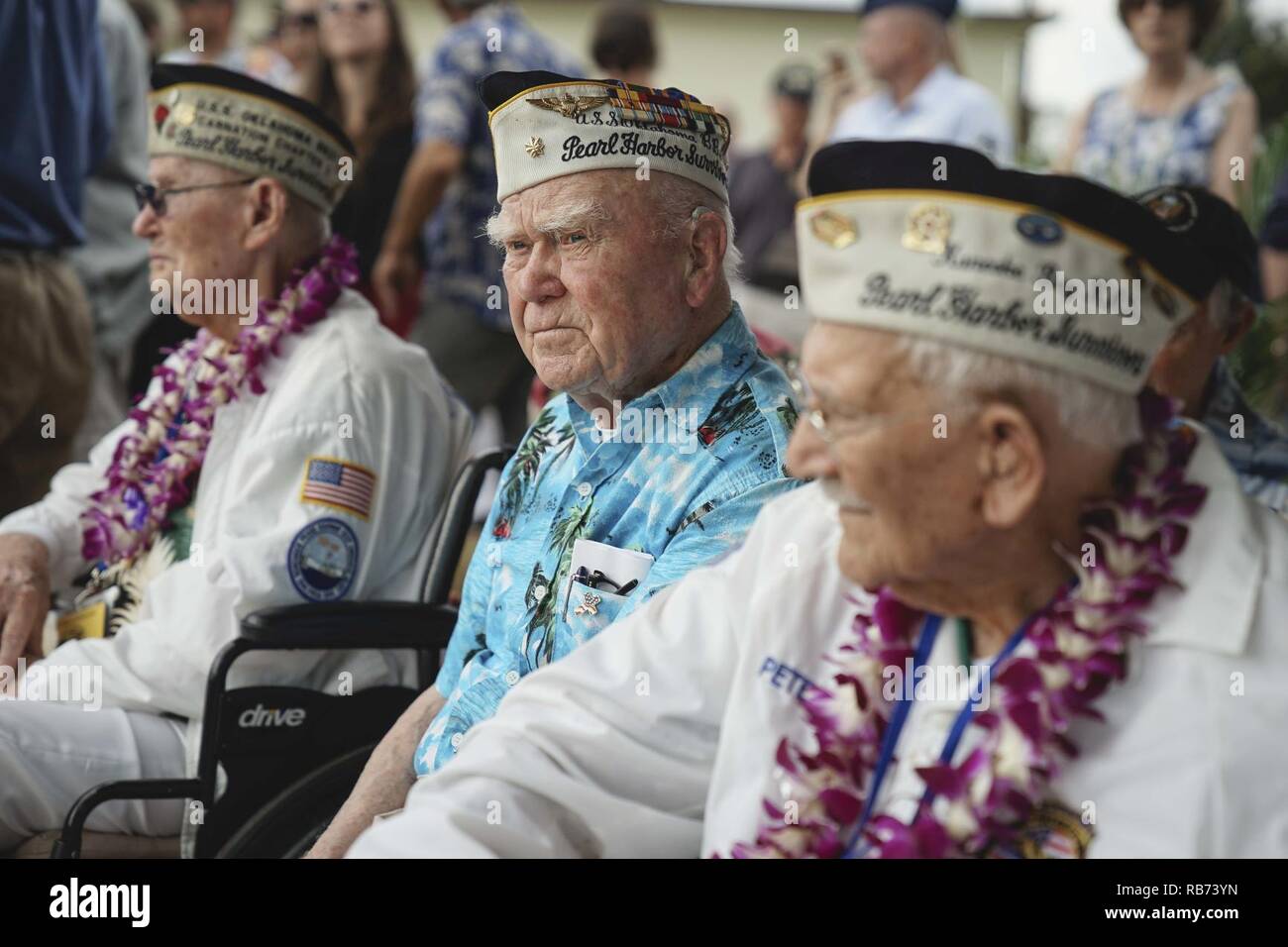 Pearl Harbor Survivors Attend The USS Oklahoma Memorial Ceremony Ford pearl-harbor-survivors-attend-the-uss-oklahoma-memorial-ceremony-ford