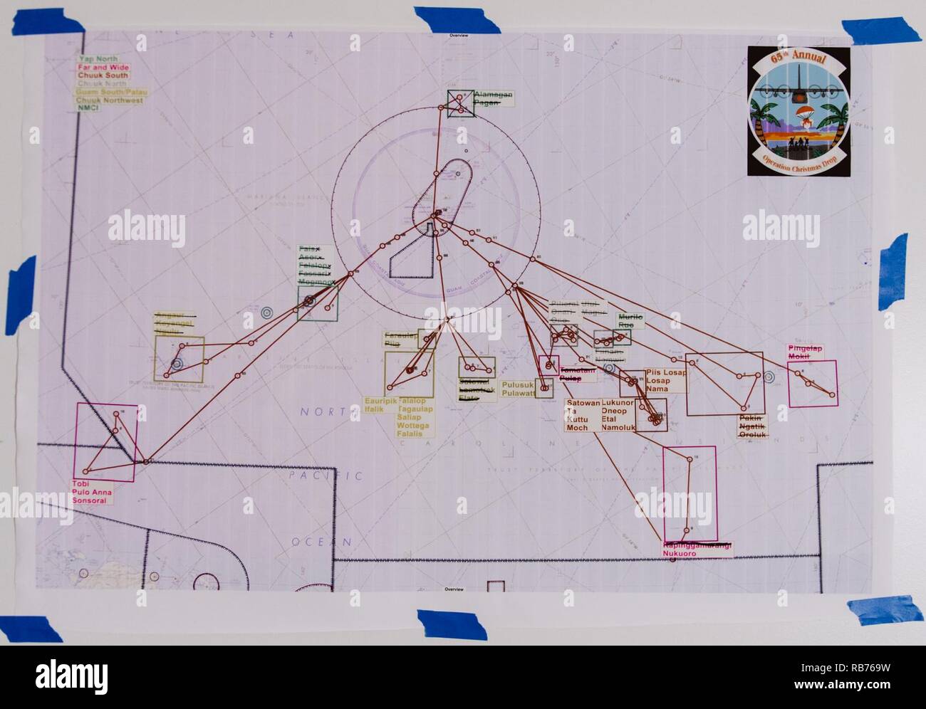 andersen air force base map