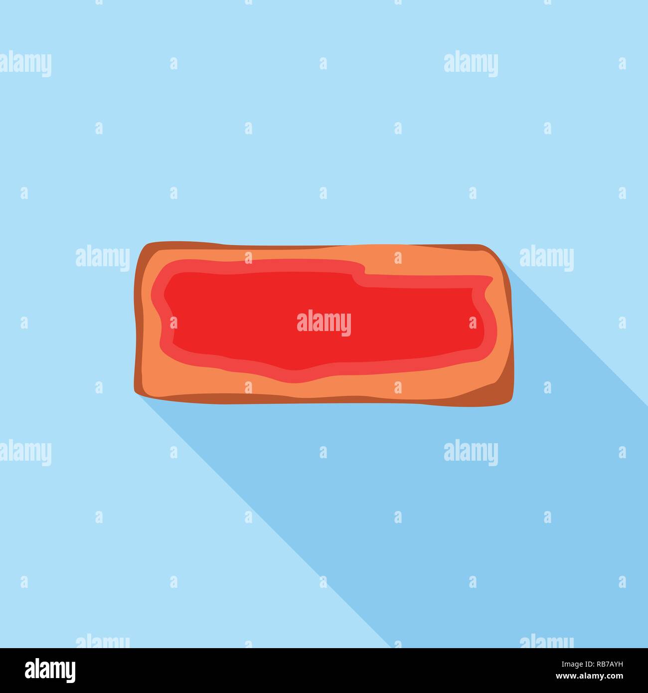 Steak icon, flat style Stock Vector Image & Art - Alamy
