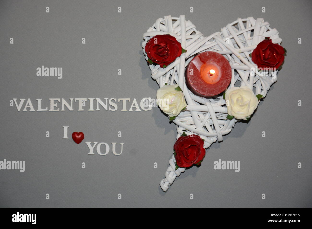 Liebe, Love, Valentinstag, Hochzeit Stock Photo