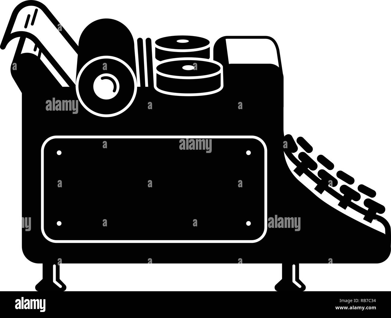 Editorial typewriter icon, simple style Stock Vector Image & Art - Alamy