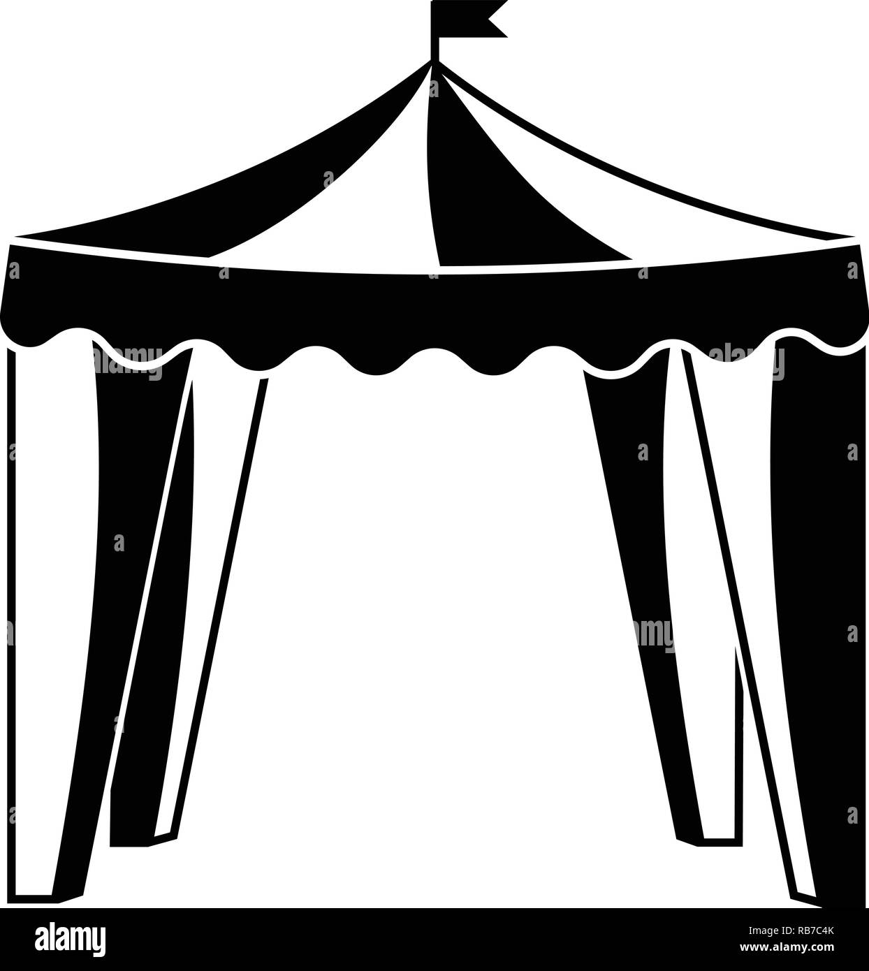 Circus tent icon, simple style Stock Vector Image & Art - Alamy