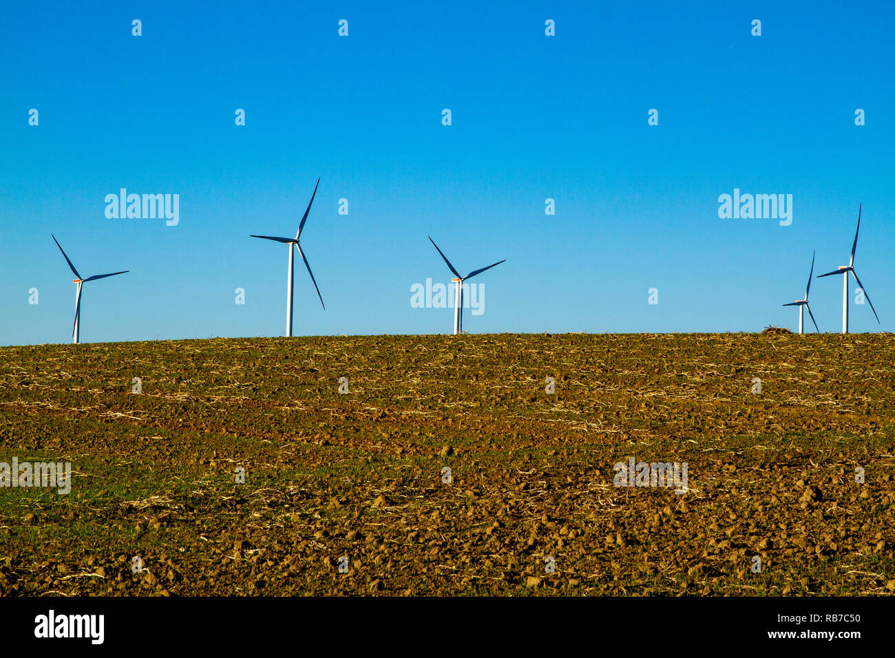 Windkraftanlagen, 17.11.2018 Stock Photo