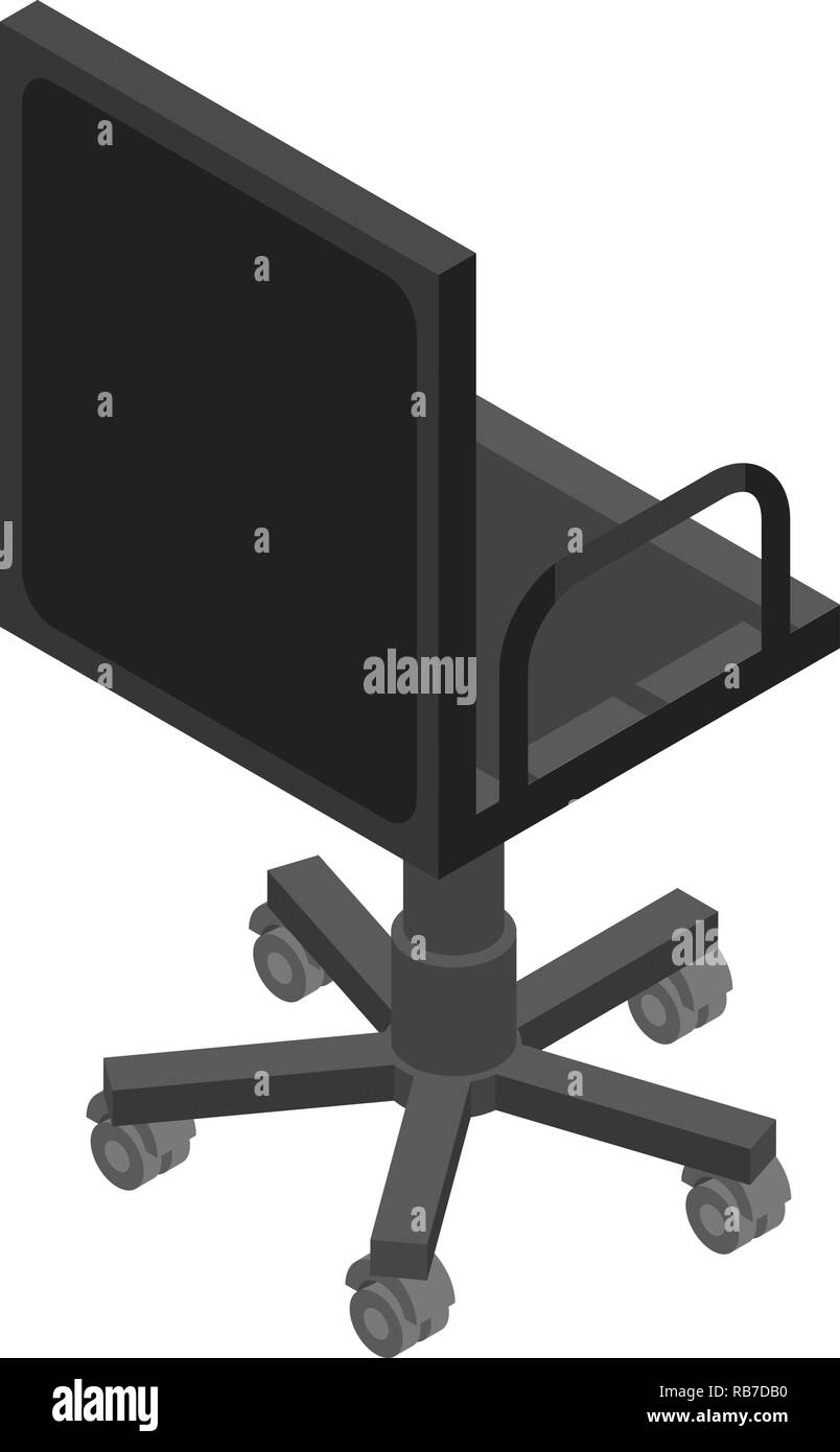 Plastic office chair icon, isometric style Stock Vector Image & Art - Alamy