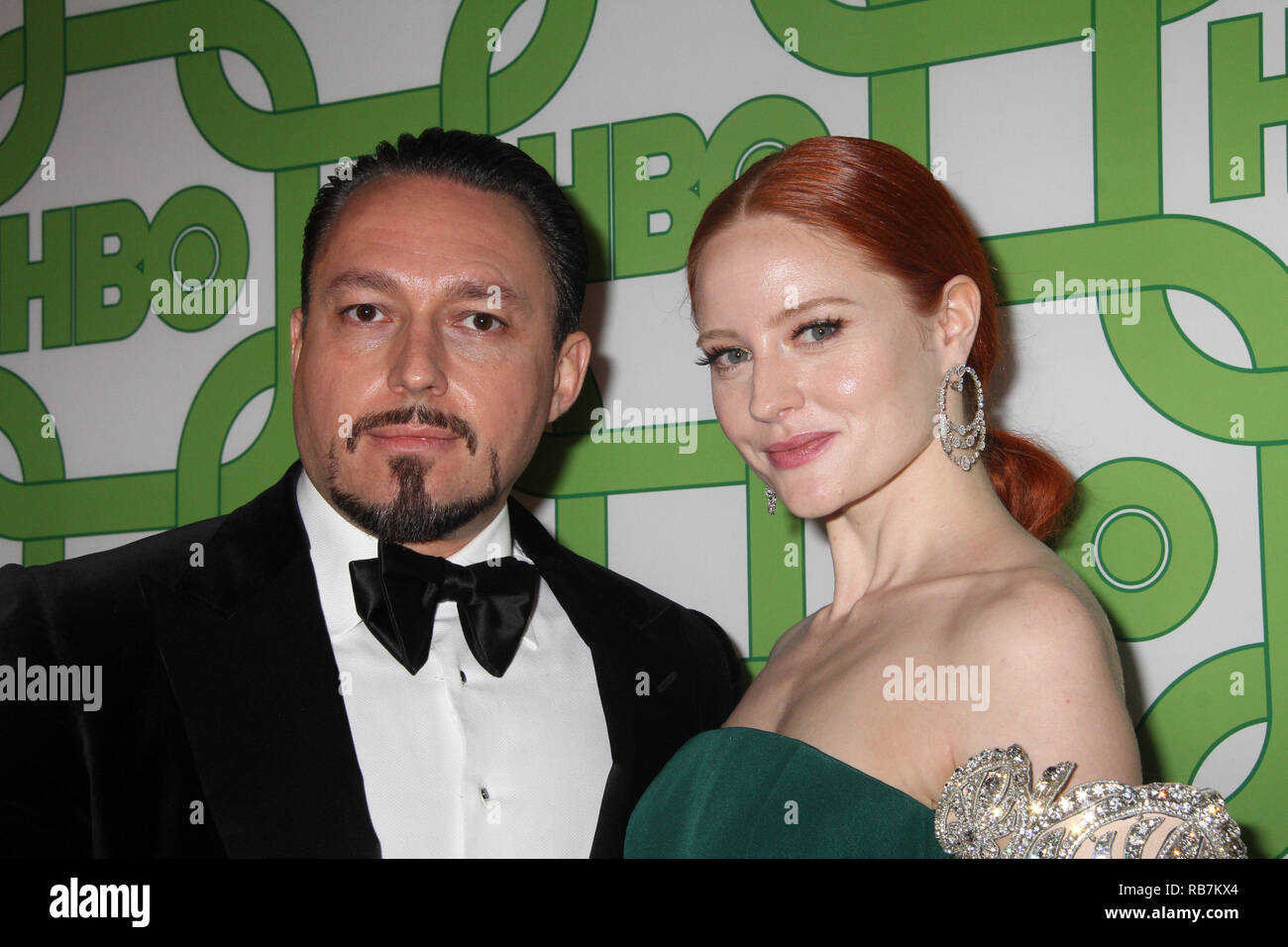 Klemens Hallmann, Barbara Meier  01/06/2019 The 76th Annual Golden Globe Awards HBO After Party held at the Circa 55 Restaurant at The Beverly Hilton in Beverly Hills, CA Photo by Izumi Hasegawa / HNW / PictureLux Stock Photo