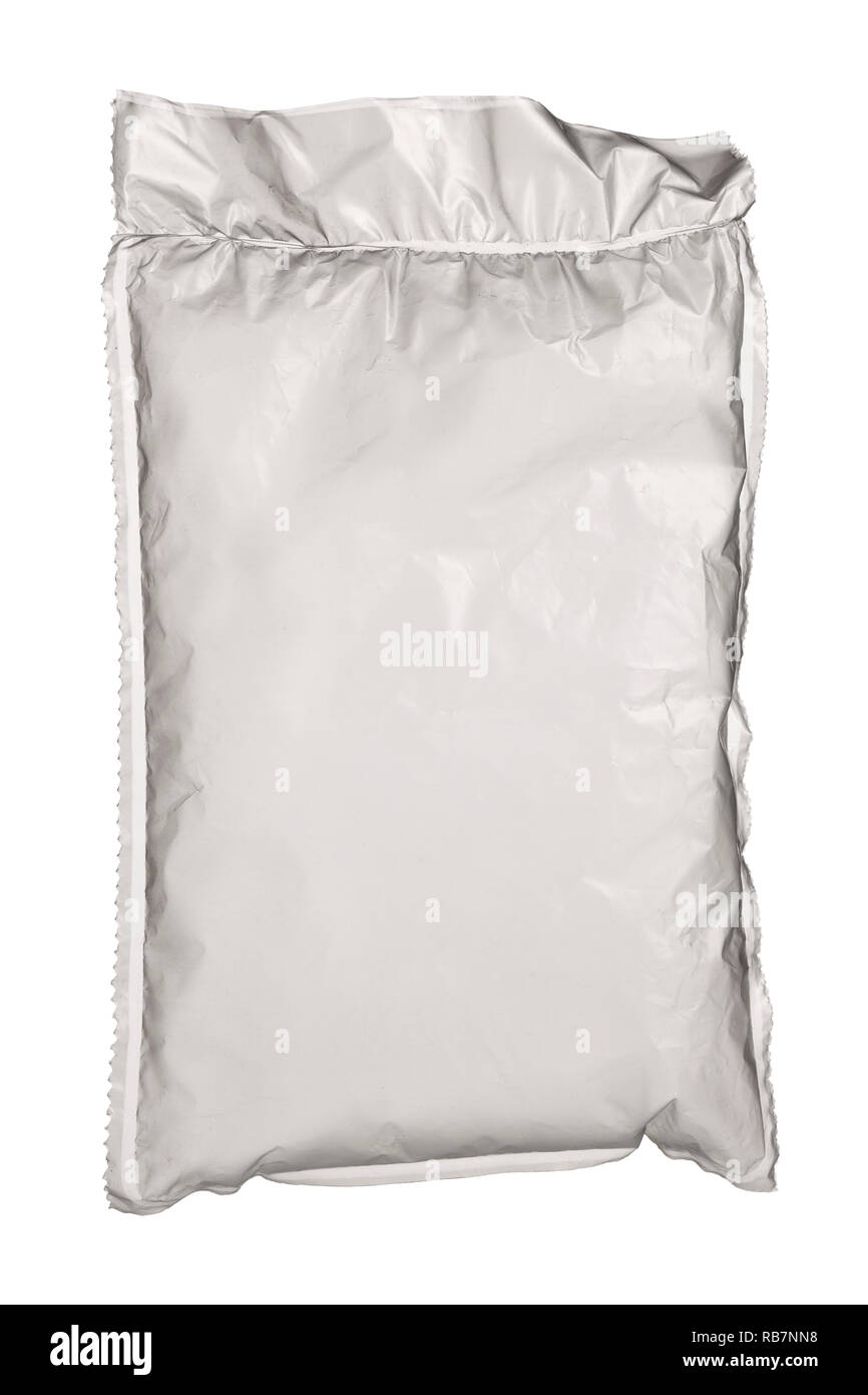 An individual piece of air cushion packaging Stock Photo