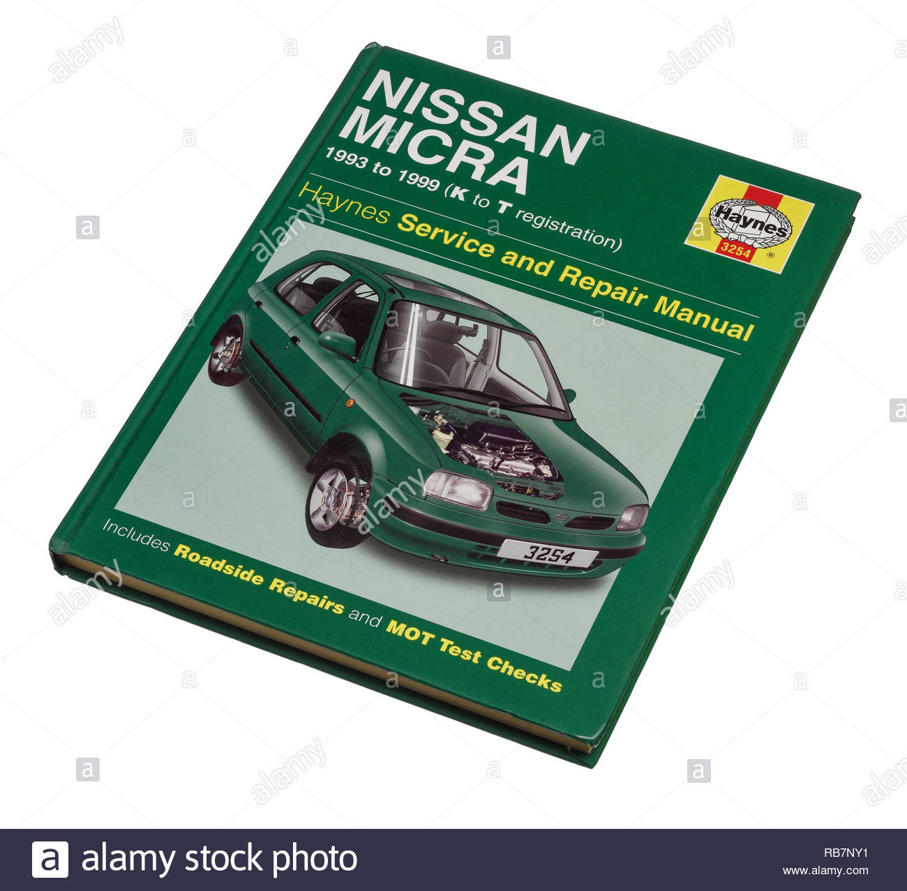 Haynes service and repair manual for a Nissan Micra