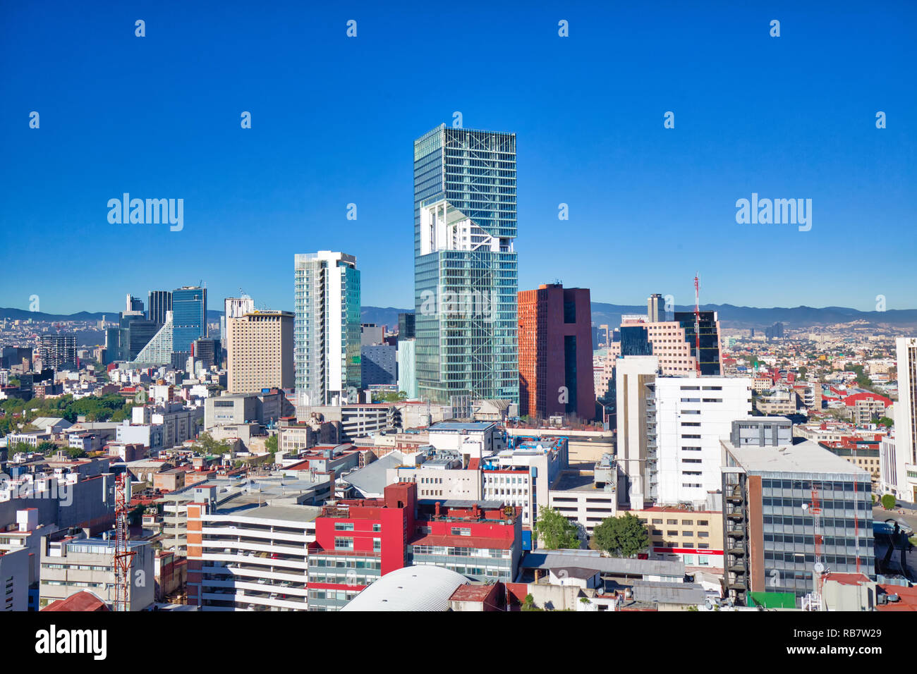 Mexico city business district hires stock photography and images Alamy