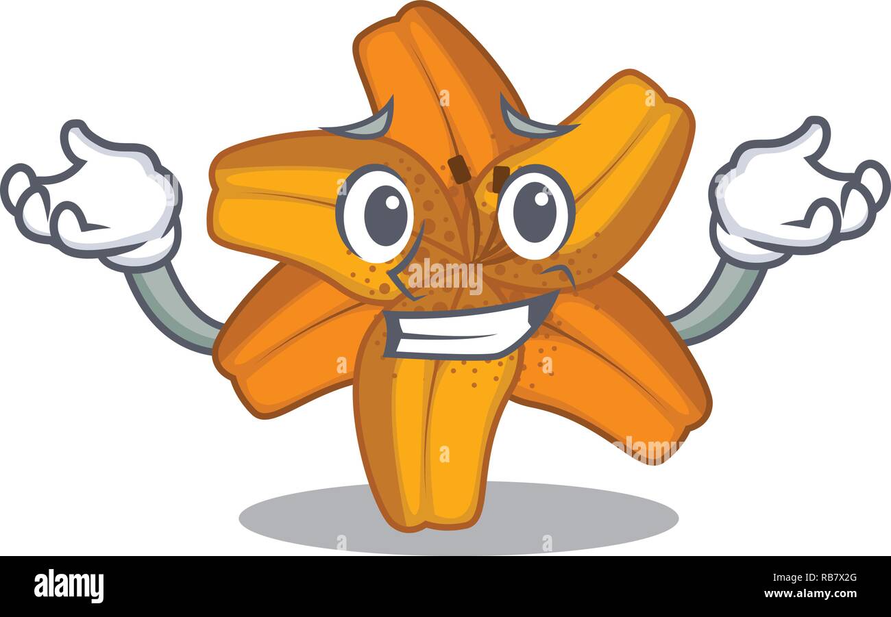 Grinning tiger lily flowers in pot characters Stock Vector Image & Art